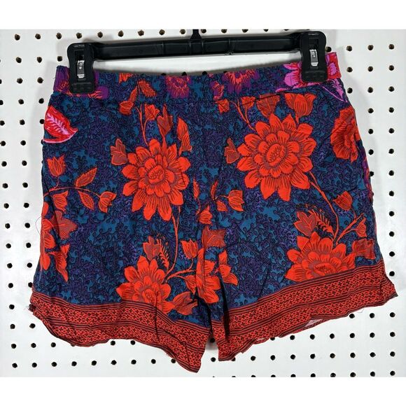 Anthropologie Ett Twa Women Wynnewood Floral Shorts Pockets size XS - Picture 2 of 3